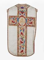 chasuble, étole, manipule : ornement blanc