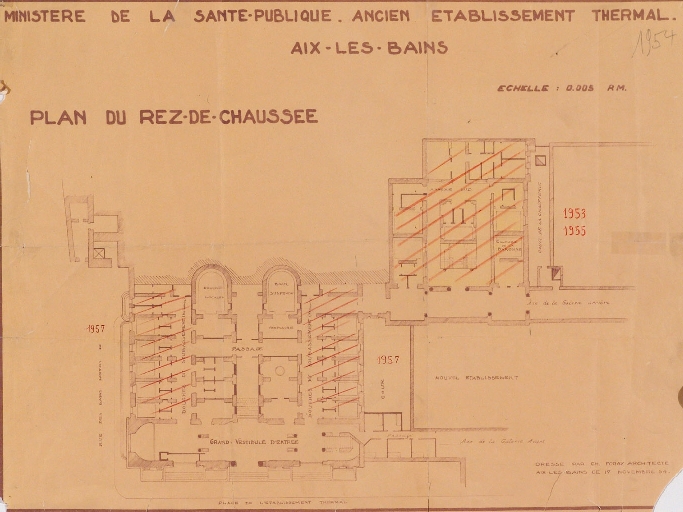 Établissement thermal, dit Annexe sud ou Revel