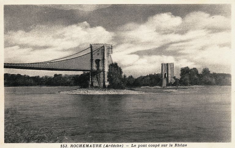 Pont routier dit Vieux pont de Rochemaure