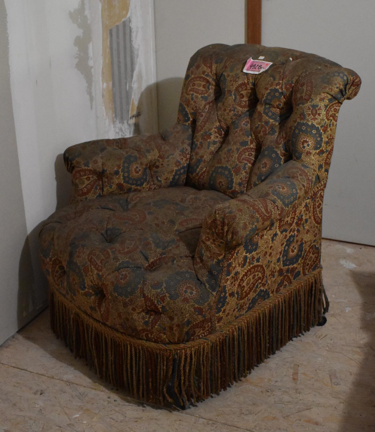 Fauteuil  (bergère)