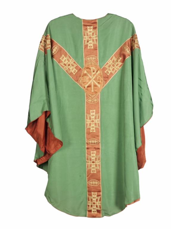 chasuble, étole : ornement vert n°2