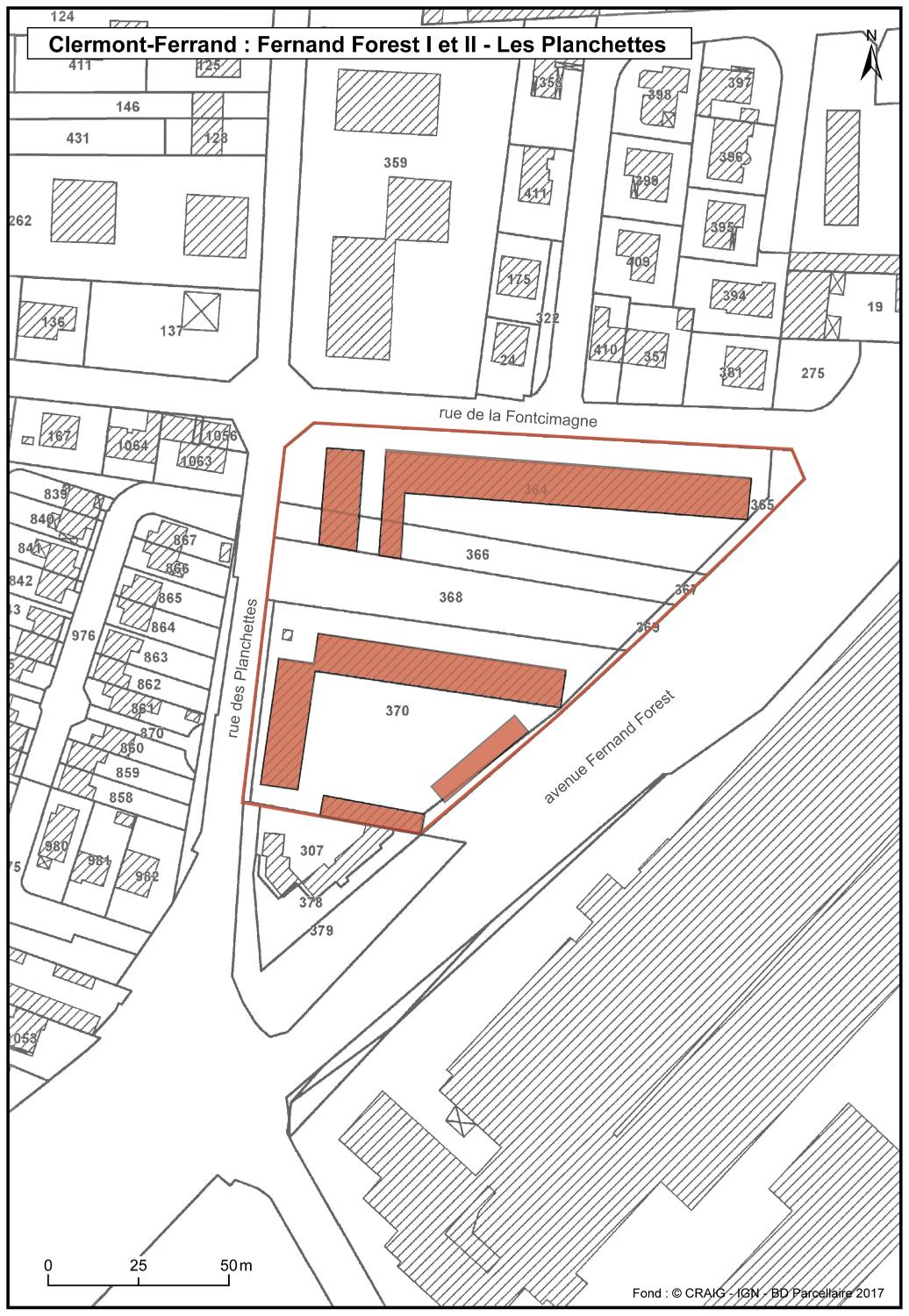 Cité ouvrière Fernand-Forest - les Planchettes - DOSSIER EN COURS