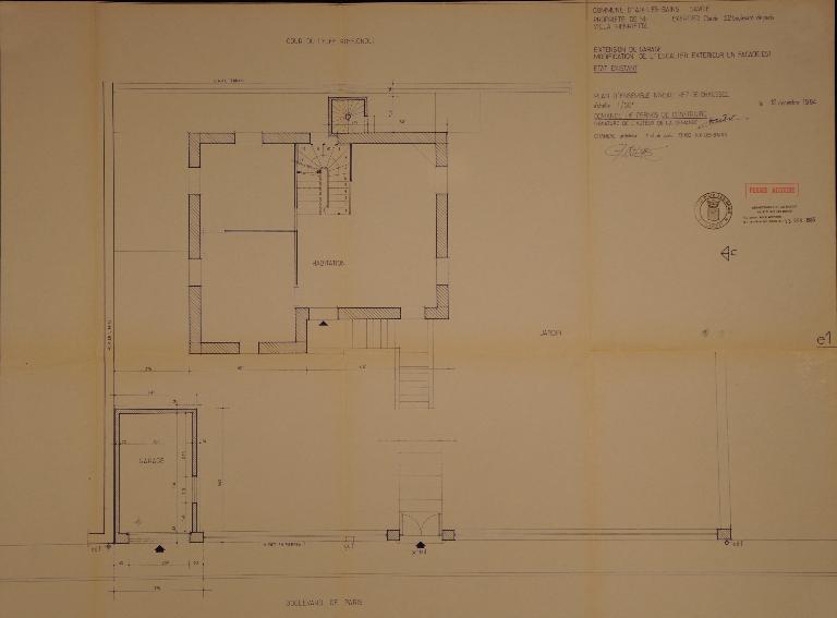 Maison, dite villa Dolorès, puis villa Ginette, puis villa Henrietta, actuellement immeuble, villa Henrietta