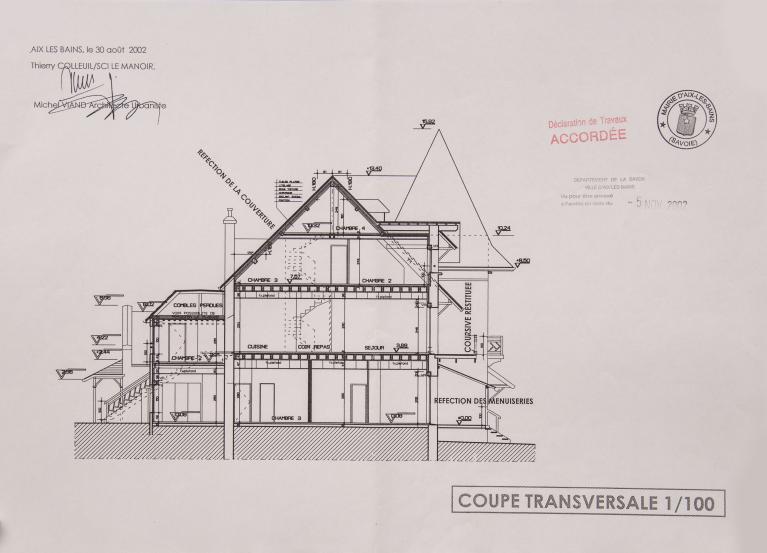 Maison, dite La Maison Grise, actuellement immeuble