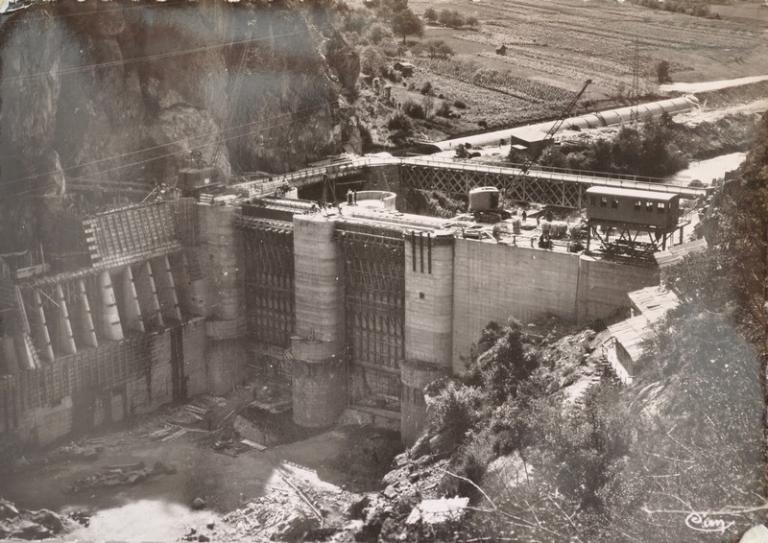 Barrage EDF d'Aigueblanche dit barrage des Échelles d'Hannibal