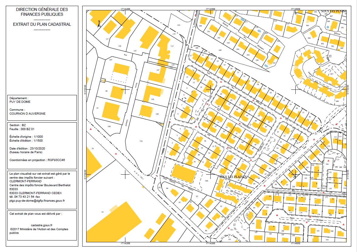 Cité ouvrière de Cournon - Sous les Plaines - DOSSIER EN COURS