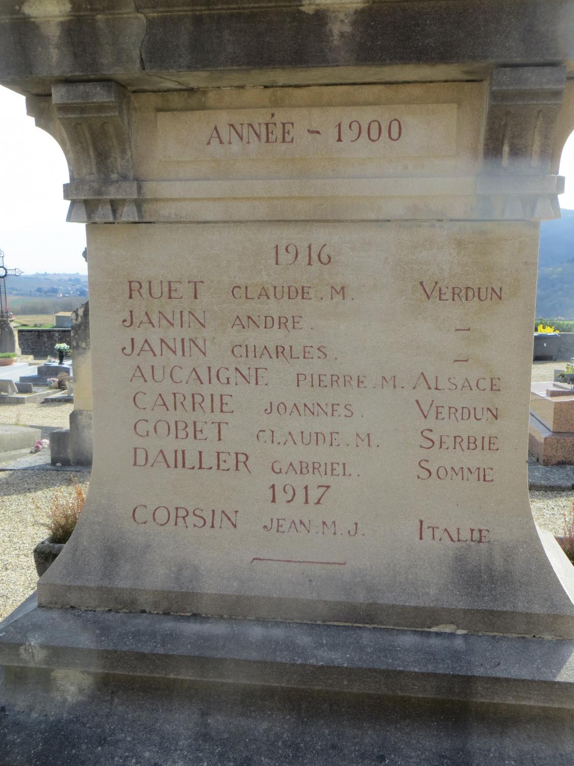 Monument aux morts de la guerre de 1870-1871 et de la guerre de 1914-1918