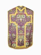 chasuble, étole, voile de calice : ornement violet