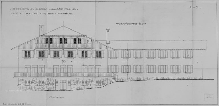 Sanatorium : Préventorium le Christomet