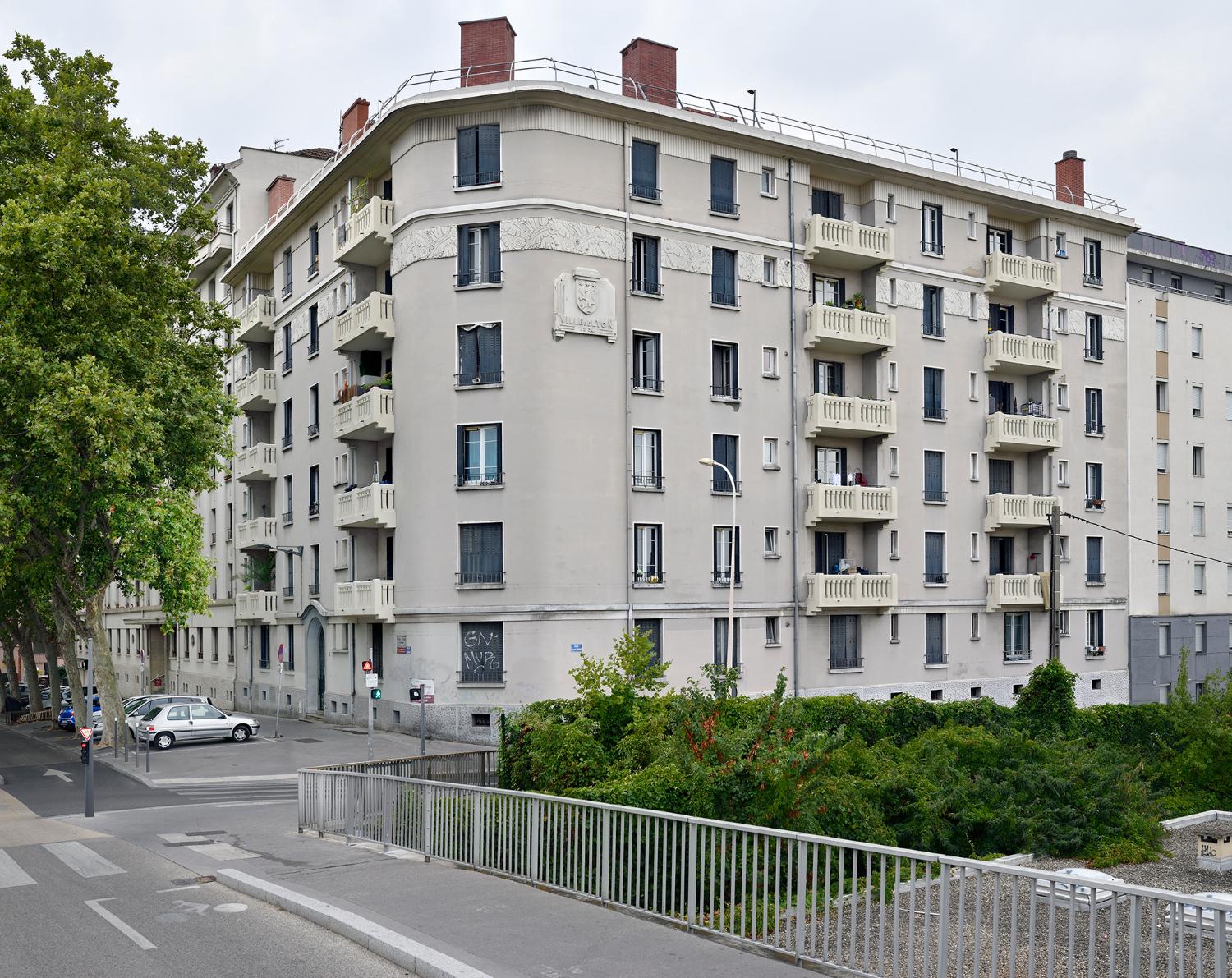 Immeuble HBM route de Vienne