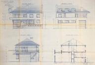 Gerzat, la maison B., 1960, Armand DECOMBAS architecte