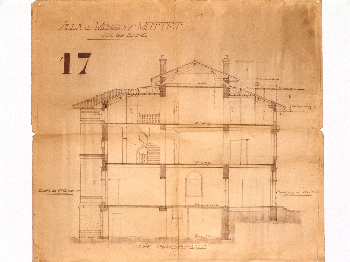 Maison, dite villa des Chimères, actuellement musée Faure