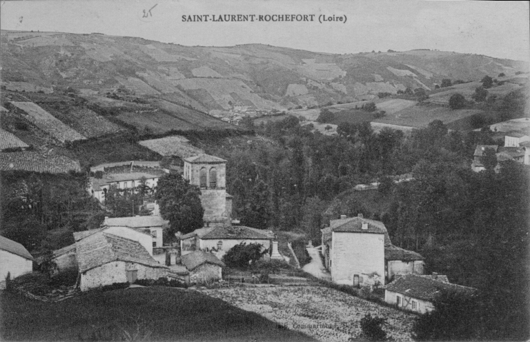 Présentation de la commune de Saint-Laurent-Rochefort