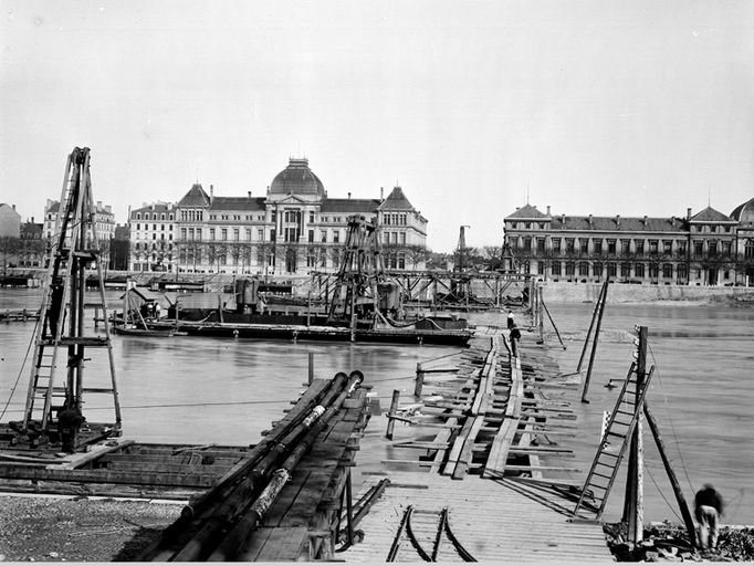 Pont des Facultés, puis pont routier de l'Université