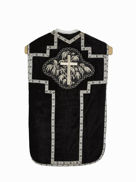 chasuble, manipule : ornement noir n°2