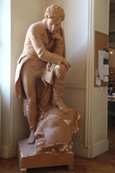 Statue (ronde-bosse) : Jean-François Champollion