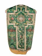 chasuble, étole : ornement vert