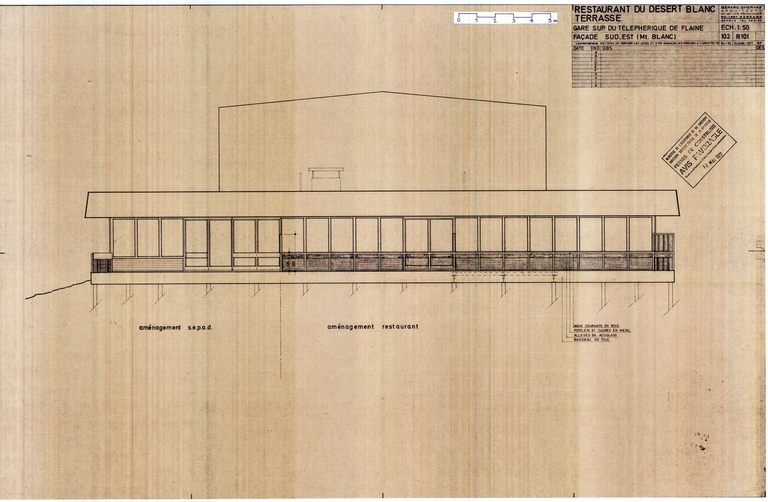 Gare supérieure du téléférique des Grandes Platières