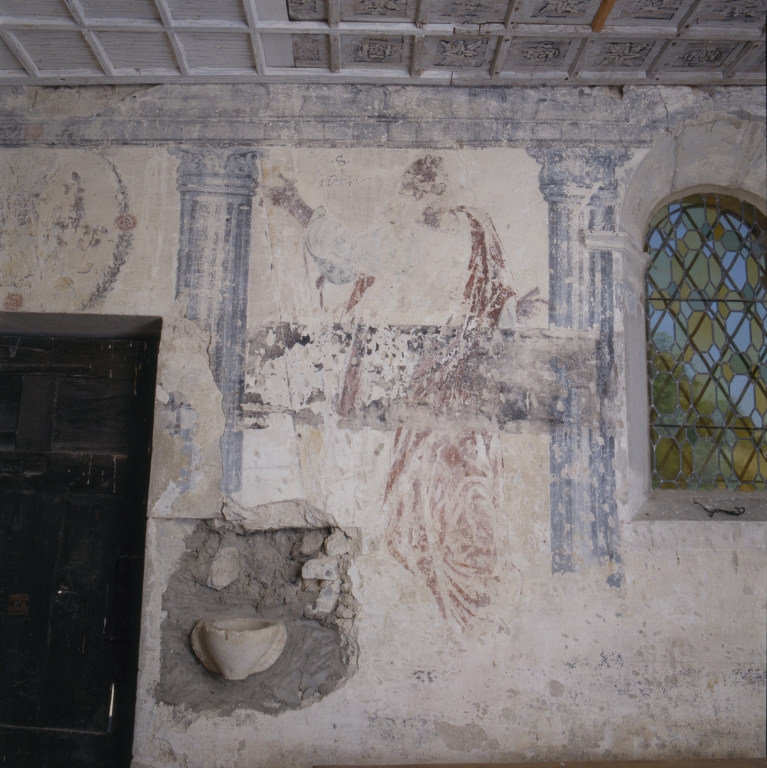 Ensemble des peintures murales de la chapelle
