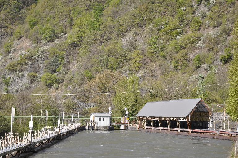 centrale et barrage des Roberts, basse vallée de la Romanche