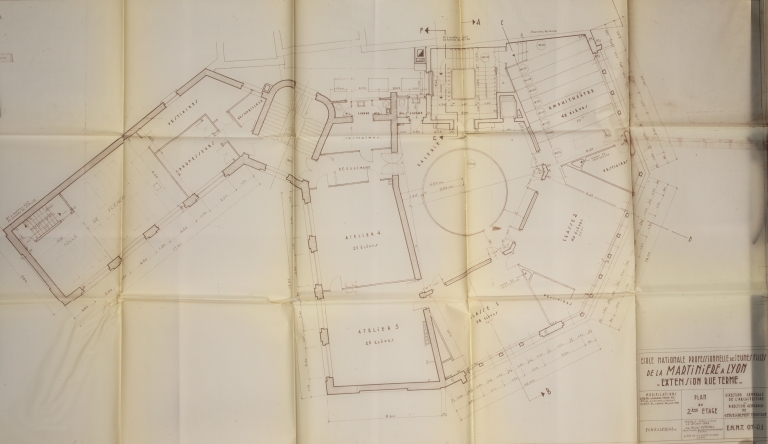 Ecole de La Martinière des filles, puis lycée La Martinière-Diderot dit La Centrale