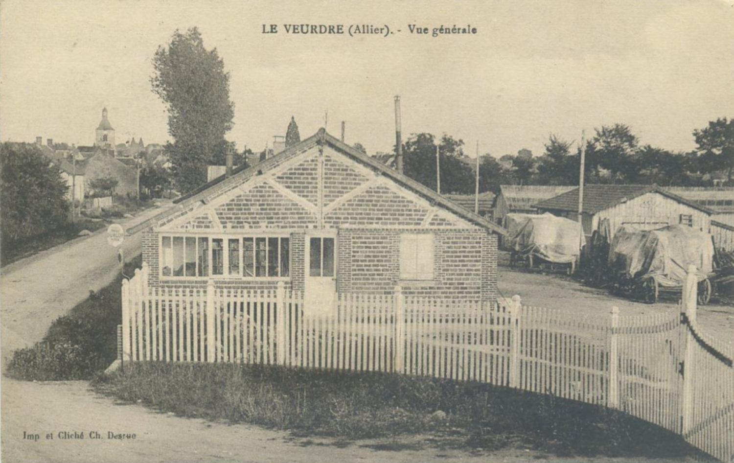 Le bourg du Veurdre