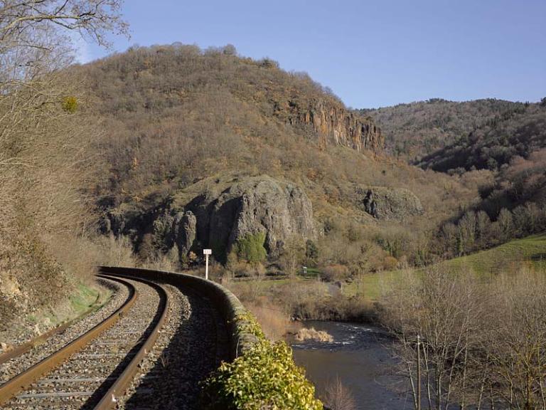 Ligne Clermont-Ferrand - Chapeauroux - (Nîmes)