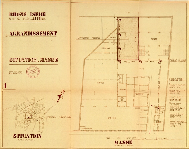 Usine de serrurerie Rhône-Isère dite Ronis SA