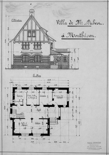 Couvent de Pénitentes de l'ordre de Saint-Augustin puis Prieuré bénédictin Saint-Eloi puis demeure, appelée villa de M. Dubost