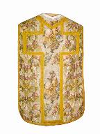 chasuble, étole, manipule, voile de calice, bourse de corporal