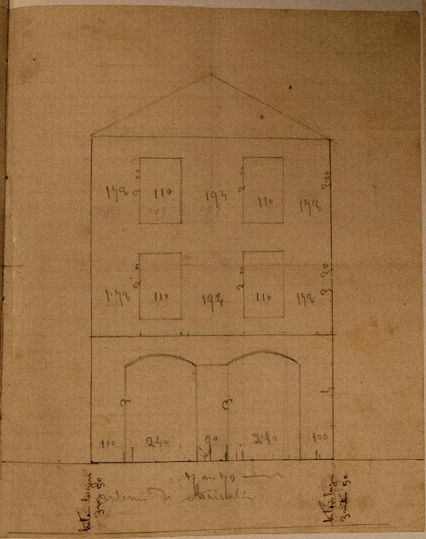 Hôtel de voyageurs, Hôtel du Mont-Blanc, puis Hôtel Lartisien et du Mont-Blanc, puis Grand hôtel du Mont-Blanc et hôtel suisse, actuellement immeuble, dit résidence Le Mont-Blanc