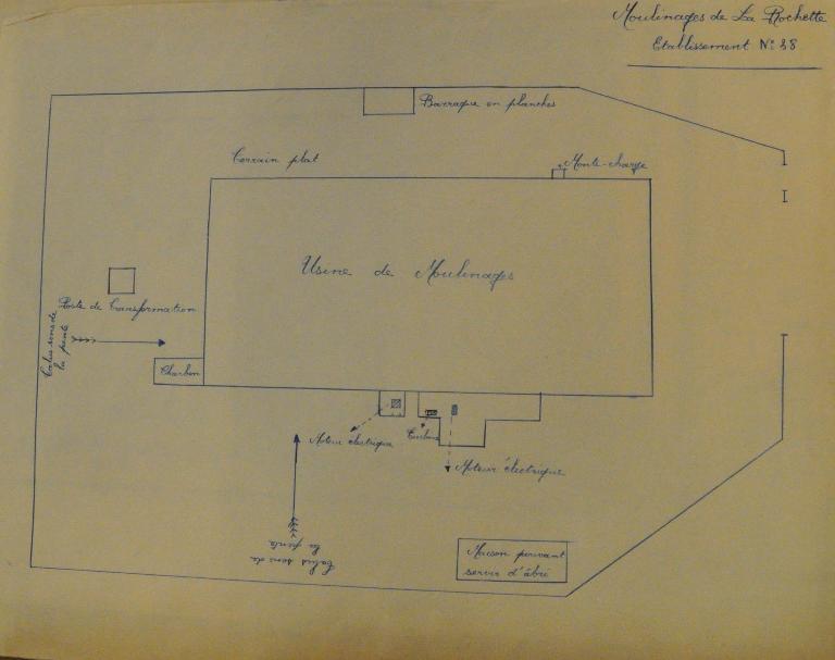 Fonderie de fer et martinets de Fourby puis usine de pâte à papier puis Cartonneries de la Rochette