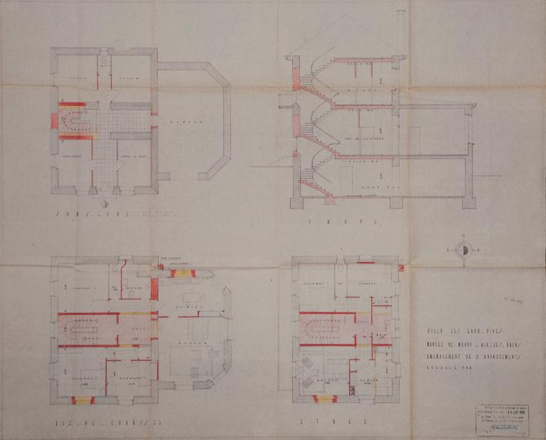 Maison, dite villa du Châtelard, puis bâtiment administratif d'entreprise et logement, dit villa Les Eaux-Vives, puis établissement administratif communal et logement, puis maison, dite villa des Eaux Vives, actuellement maison