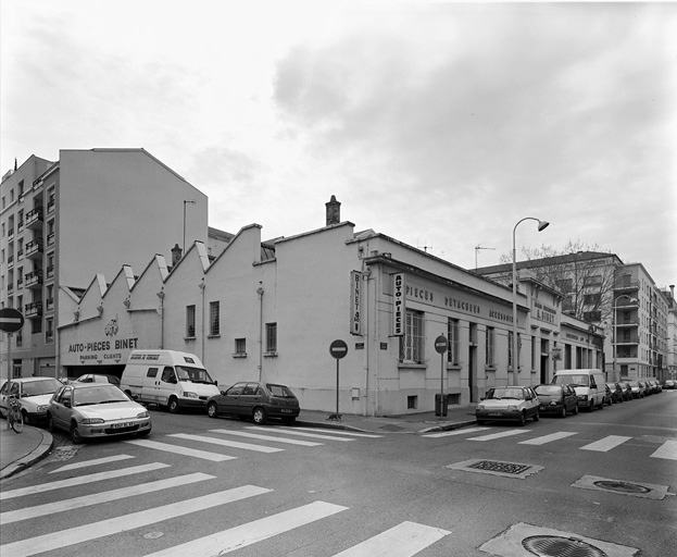 Usine de construction mécanique dite Ets Alphonse Binet fournitures générales pour automobile