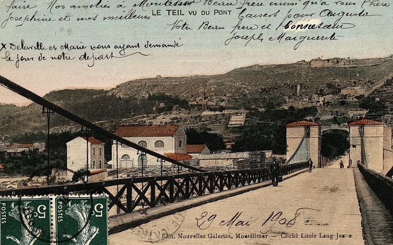 Pont routier du Teil (détruit)