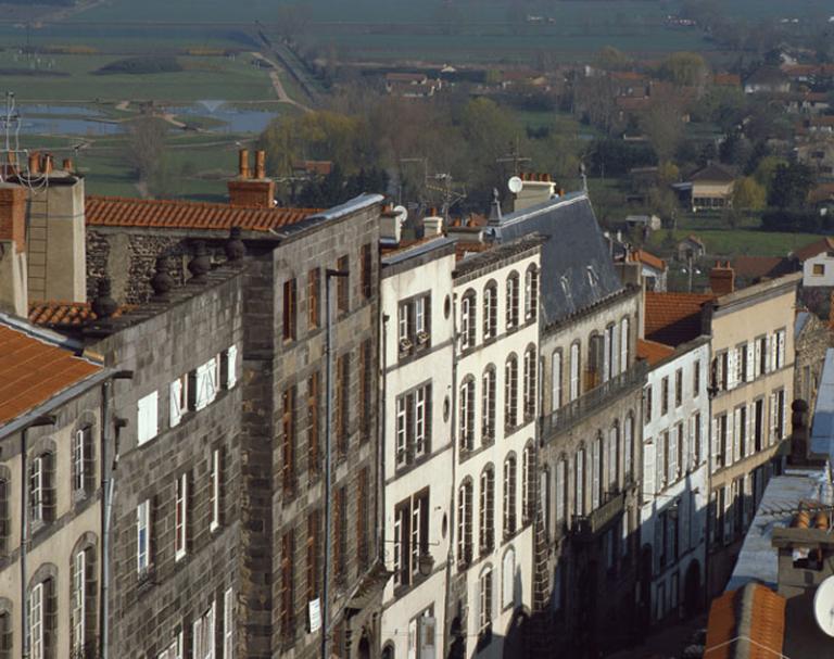 Villes en Auvergne : les formes urbaines