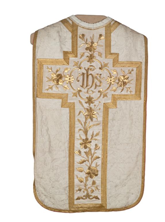 chasuble : ornement blanc