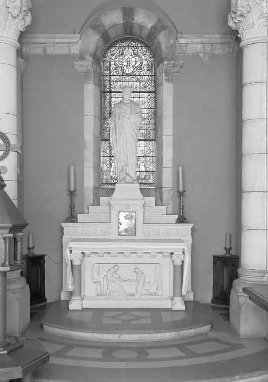 autel, tabernacle, statue, de la chapelle Saint-Joseph