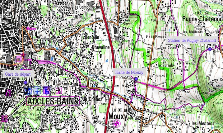 Funiculaire dit chemin de fer à crémaillère du Revard