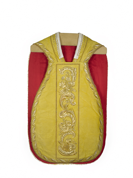 chasuble : ornement doré n°3