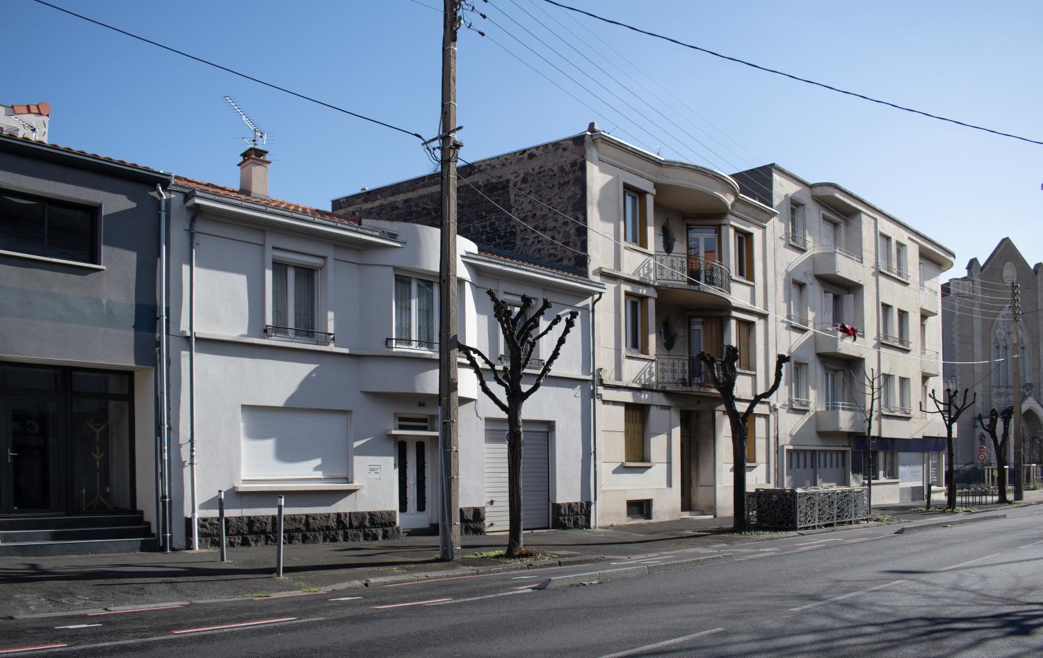 Immeubles et maison