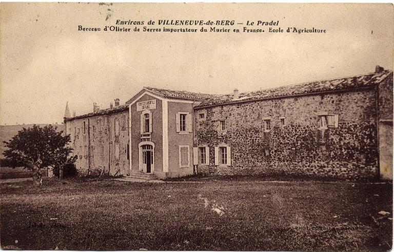 Maison forte, dite domaine du Pradel, actuellement Centre de formation professionnelle et de promotion agricole Olivier de Serres