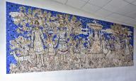 Revêtement mural : ensemble de deux mosaïques