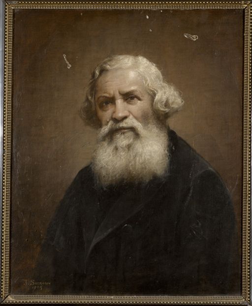 Tableau : portrait du Père Augustin Planque