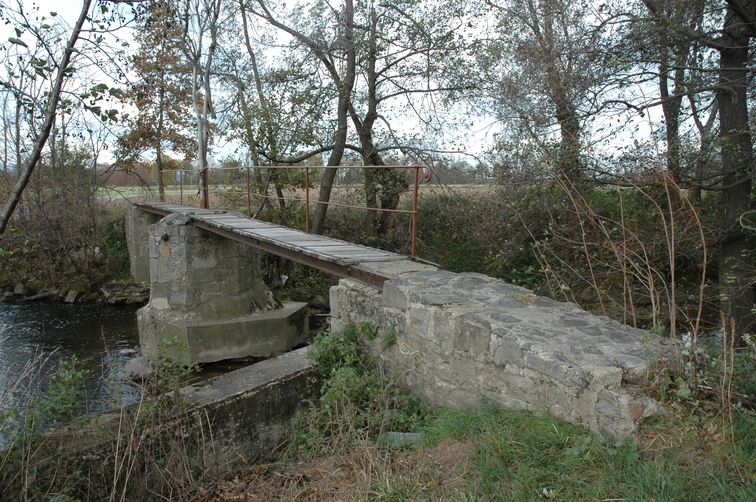 Passerelle d'Azieux, dite des Prés-Clos