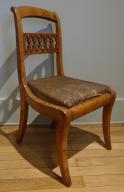 Chaise à dossier enroulé n° 2