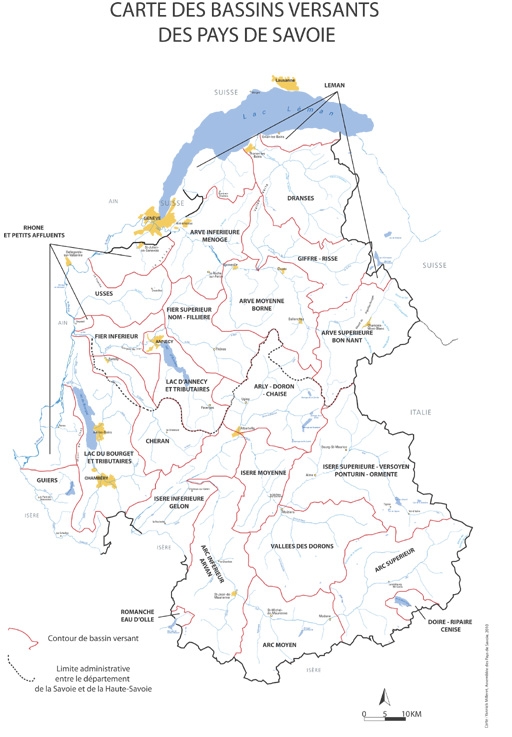 SAVOIE Patrimoine hydraulique : présentation de l'étude départementale