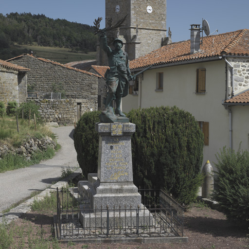 Monument aux morts : le Poilu victorieux, ou la Victoire