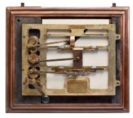 Instrument de démonstration des phénomènes physiques, maquette de distribution à simple et double tiroirs