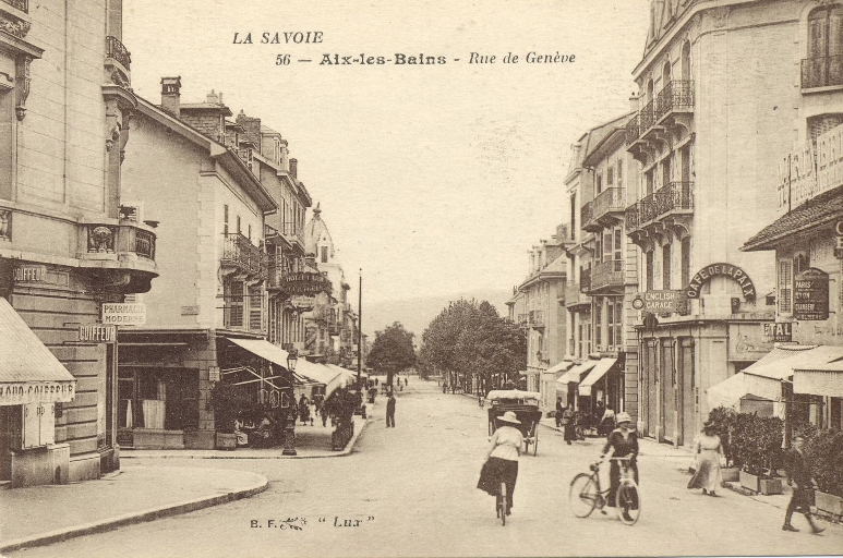 Rue de la Promenade puis rue de Genève